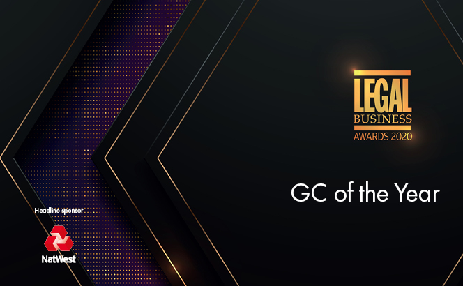 Legal Business Awards 2020 – GC of the Year