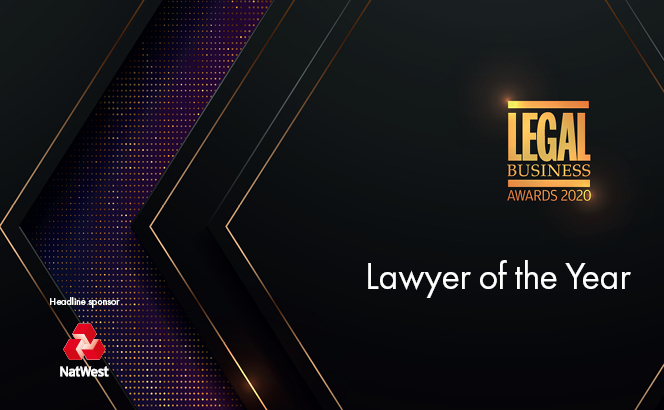 Legal Business Awards 2020 – Lawyer of the Year