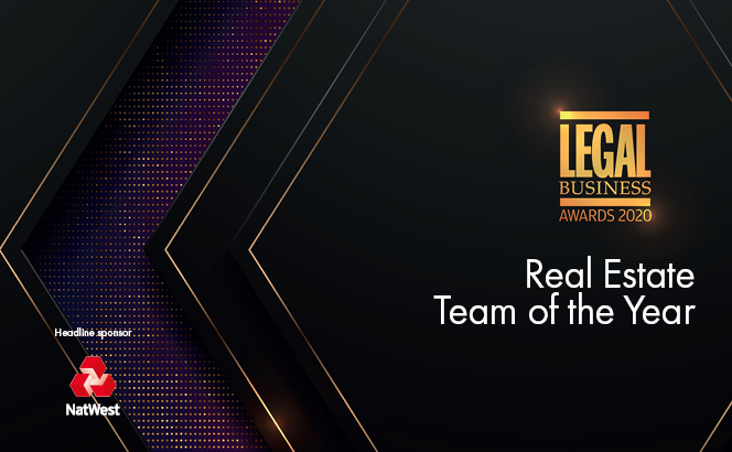 Legal Business Awards 2020 – Real Estate Team of the Year