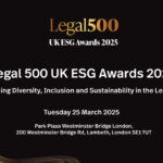 Legal 500 UK ESG Awards 2025 – nominations now open