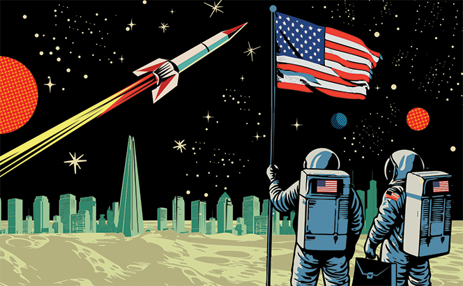 After the party – market slowdown pushes US leaders to take stock in London