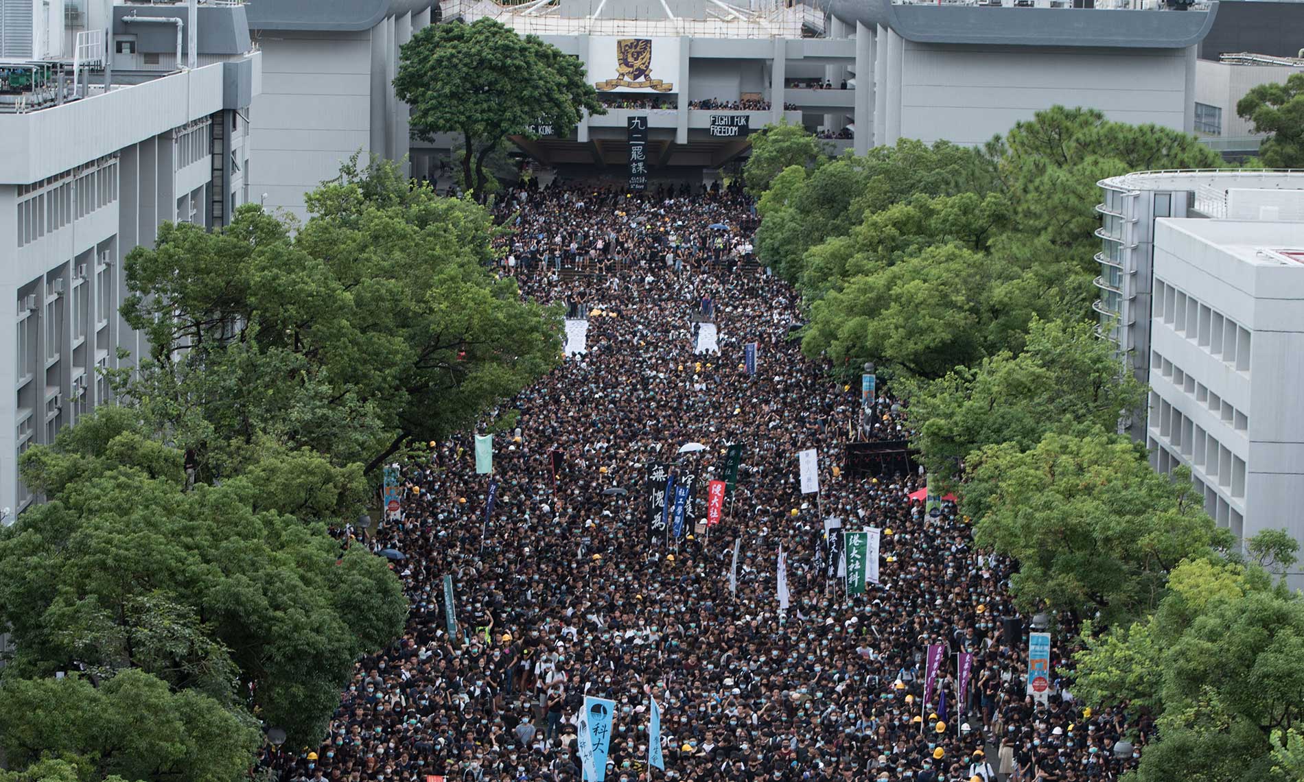protests in Hong Kong